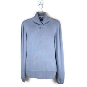 Universal Threads Sweater Womens L Grey Rayon/Nylon Turtleneck